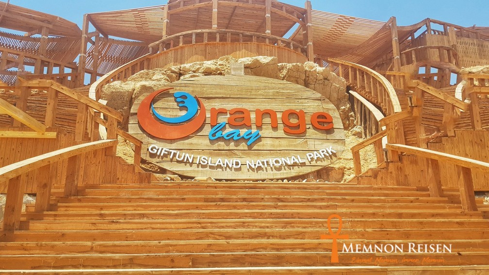 Orange bay Insel Hurghada Schnorcheln - Memnon Reisen Hurghada