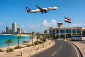 Primer vuelo directo El Alamein-Moscú: la costa norte de Egipto se internacionaliza
